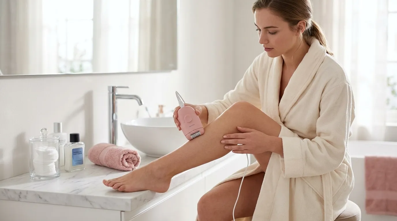 Depilador Philips Elétrico Feminino com tecnologia avançada para conforto e eficiência