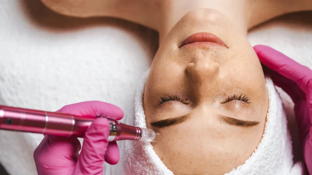 Microagulhamento facial