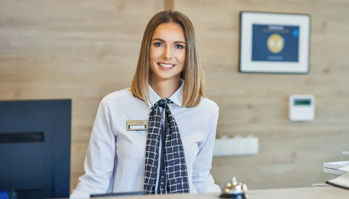 Descrição da atividade de recepcionista