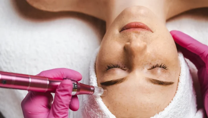 Microagulhamento facial