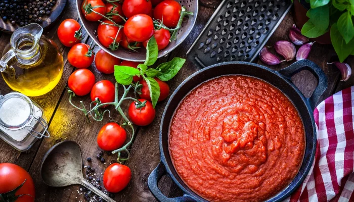 Como fazer molho de tomate caseiro para pizza e lasanha que deixa todo mundo babando